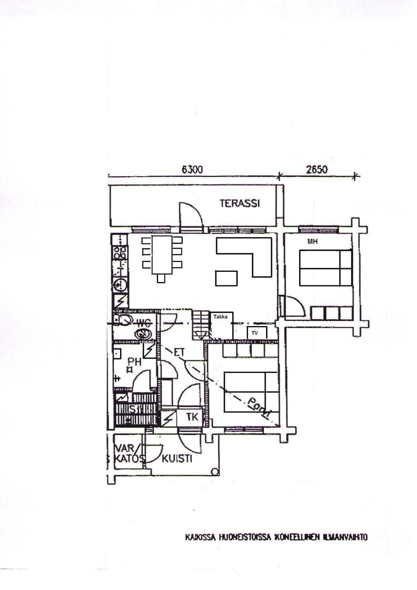 Otsontupa Apartment Ruka Eksteriør billede